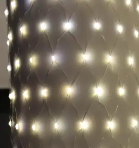 Hot sale custom waterproof LED mesh light decorative Christmas or other festive copper wire mesh light