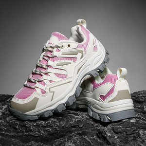 Bottes de randonnée unisexes, chaussures de sport d'extérieur, talon plat, résistantes à l'usure, plusieurs couleurs, taille 36 46 - Product Image 3