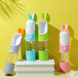 Garrafa De Água <span class=keywords><strong>Pet</strong></span> Portátil Alimentador De Água <span class=keywords><strong>Pet</strong></span> De Plástico e Tigelas De Viagem Ao Ar Livre Cão Alimentador De Água Potável - Product Image 2