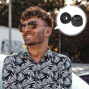 Embouts en mousse à mémoire de forme AhaStyle Premium pour Samsung <span class=keywords><strong>Galaxy</strong></span> <span class=keywords><strong>Buds</strong></span> Pro Confort supérieur Isolation acoustique Ajustement parfait Anti-Si - Product Image 6