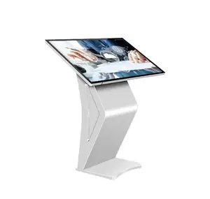 Kiosk interativo de tela de toque de 55 ''android, computador, interna, digital, suporte portátil, base de informações, tudo em um pc