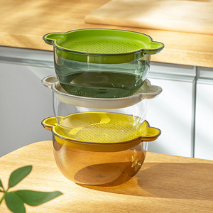 Panier de vidange en PP avec couvercle, pour la cuisine, le bassin de lavage des <span class=keywords><strong>fruits</strong></span> et légumes - Product Image 4