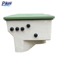 2026 PIKES PK8017 Filtre de piscine enterré à sable de quartz avec filtration intégrée et chlorinateur, débit 12-47m³/h, 120W/220V