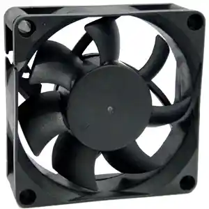 70x70x25mm 70mm 12v cuscinetto a sfere 7025 5000rpm 44.9cfmventilation dc axial fan