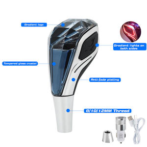 Pomo de palanca de cambios de cristal para coche, automático, de plástico, ergonómico, táctil, iluminado, para Toyota, Honda, Mitsubishi, Lexus, Kia, Hyundai, Nissan, Mazda - Product Image 4