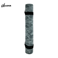 Tapis de yoga en caoutchouc PU camouflage avec impression UV personnalisée pour hommes, résistant à l'eau, antidérapant, épaisseur 4 mm