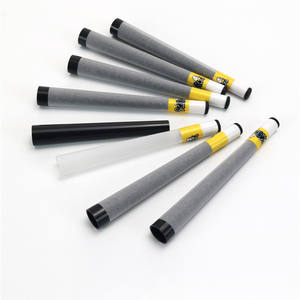 กรวยมวนบุหรี่สีน้ำตาลธรรมชาติแบบไม่ฟอกขาว 109 ชิ้น พร้อมปลายเซรามิก - Product Image 1