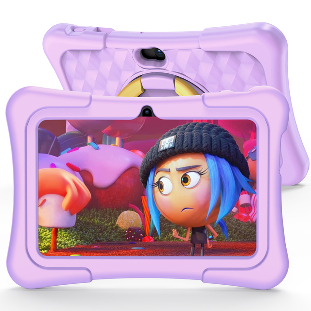Best Seller Popular Tablet Kids Android 10 Go 32 GB Kid-Proof Case Dual Camera Educational Games Parental Control