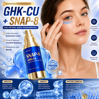 Serum Anti-Aging Pengencang Kulit ZS Factory GHK-CU + SNAP-8 Peptide untuk Garis Halus, Kerutan & Elastisitas, Matrixyl 3000+Hyaluronic Acid