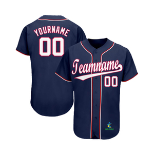Men's <strong>Custom</strong> Sublimated Baseball Jersey Black and Pink Striped Design Polyester <strong>Uniform</strong> With Embroidered Stripes for <strong>Softball</strong> - Product Image 3