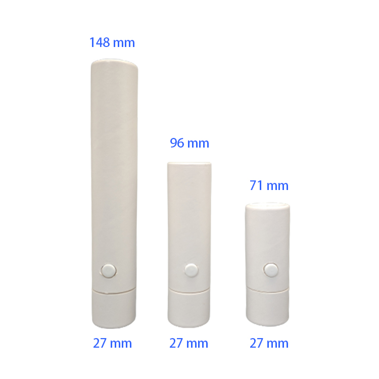 Blister Child Resistant Paper Tube , OEM Round Cardboard Containers With Lids