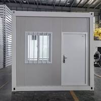 Maison conteneur pliable de 20 pieds, personnalisée, économique, installation rapide, appartement modulaire préfabriqué, villa, maison de chantier, mini-maison