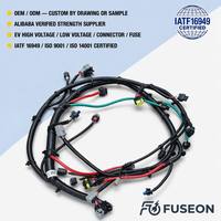 Arnés de Cableado de Motor de PVC de Alta Resistencia para Excavadora, Tractor, Maquinaria Agrícola, Construcción, Computadora, Motocicleta, ECU, CAN, OEM
