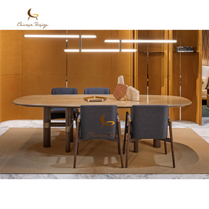 Sedia da Pranzo Moderna in Legno Massello Stile Nordico, Poltrona Presidenziale con Schienale Robusto e Durevole - Product Image 5