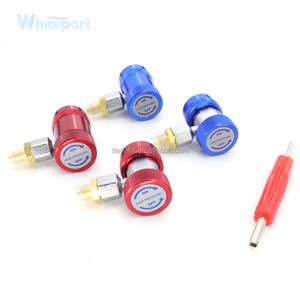 Válvula de manômetro refrigerante, medidor de pressão r22 r32 <span class=keywords><strong>r404a</strong></span> r410a, ferramenta de refrigeração ac para carro, ar condicionado - Product Image 4