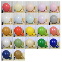 Vente en gros, ballon publicitaire de 18 pouces avec impression personnalisée, ballon à hélium avec logo, ballon en latex imprimé de forme ronde pour l'extérieur