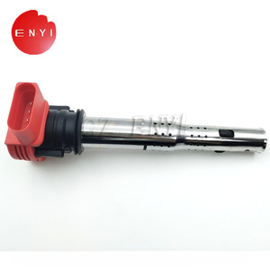 คอยล์จุดระเบิดสำหรับออดี้ A4 A5 R8 โฟล์คสวาเก้นกอล์ฟ GTI 2.0T 06E905115E หัวฉีดน้ำมันเชื้อเพลิงหมายเลขชิ้นส่วน 06E905115G958 - Product Image 4