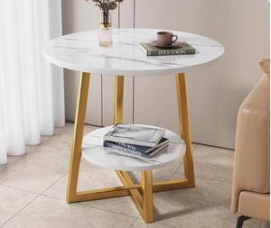 Eigentijdse Ijzeren Salontafel Voor Binnen-En Buitengebruik Voor Hotelappartement In De Slaapkamer Of Decoratief Ziekenhuis - Product Image 1