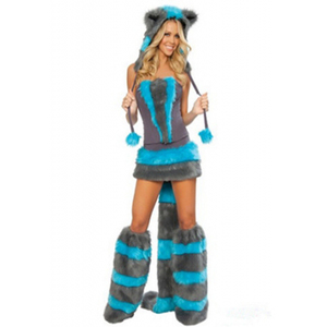 Sexy a buon mercato elegante calda di cosplay <span class=keywords><strong>furry</strong></span> animal <span class=keywords><strong>costume</strong></span> costumi di halloween per le donne - Product Image 1