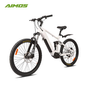 มอเตอร์ขับกลางความเร็วสูง350W คาร์บอนไฟเบอร์จักรยานไฟฟ้าพร้อมยางภูเขาน้ำหนักเบาเพียง21กก - Product Image 3