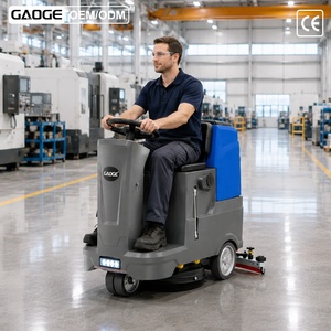 เครื่องขัดพื้นแบบนั่งขับ GAOGE F560 เครื่องขัดพื้นแบบใช้แบตเตอรี่ โรงงานผลิต OEM ขายส่งสำหรับโรงงานและคลังสินค้า - Product Image 1