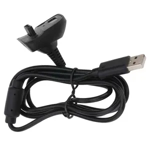 1.5m USB Controller Charging Charger Cable with Magnet Ring for XBOX 360 Gamepad Joystick Accessories