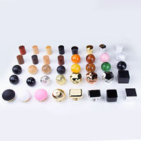 Flacons de parfum ronds en verre personnalisés et élégants 30ml/50ml/100ml, transparents, vides, avec bouchon à vis et emballage pour diffuseur à bâtonnets