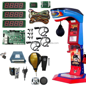 Kit Macchina da Boxe Multifunzione con Display LCD, Sensore Intelligente e Bersagli Regolabili per Palestra Domestica e Sala Giochi Commerciale - Product Image 3