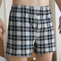 Caleçons Boxers Ample Arlo pour Homme, Taille Haute, 100% Coton, Anti-Bactériens, Grande Taille, Motif Lettres, Idéal Été