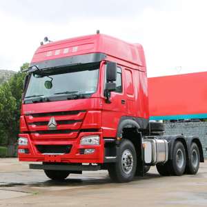 最优惠价格中国重汽how7 6x4 430HP 10轮柴油牵引车手动变速器欧洲<span class=keywords><strong>2</strong></span>/3标准左非洲30t负载 - Product Image 1