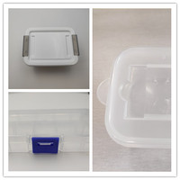 Kit d'assortiment de vis, écrous et rondelles métriques - 347 pièces - MS/SS304 - M4 M5 M6 M8 M10 - DIN 933/934/125 - Boîte de 4,3 kg