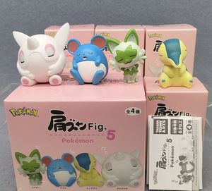 Nuevas Figuras de Acción de Pokémon de 3.5-5.5cm, Caja Sorpresa con Mascotas de Bellibolt, Quaxly y Marill, Juguetes de PVC para Niños, Regalo, Decoración para Pasteles - Product Image 5