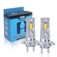 Ampoule de phare LED H7/H11/H4 9005/9006, 6000K, blanc, 12-24V, haute luminosité, 8000 Lumens, Plug & Play, ajustement universel pour voiture, 2 pièces