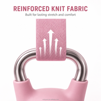 Bande élastique tissée personnalisée, bandes de résistance tissées antidérapantes pour les hanches, les fesses et les gluteus, OEM