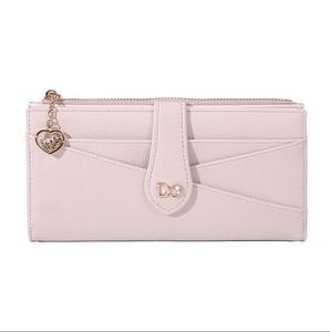 Premium Solid PU <b>Long</b> Wallet Zipper Buckle Large Capacity Portable Minimalist Elegant Ladies Daily Clutch <b>Purse</b> - Product Image 4