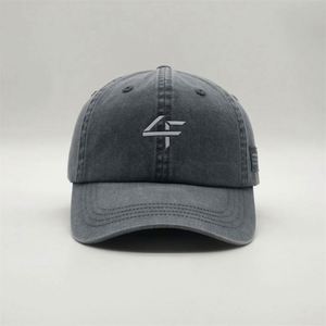 Wholesale Custom High Quality Rubber Logo Unstructured Mens Baseball Caps,Pigment Stone Dyed Washed Vintage Dad <b>Hat</b> - Product Image 2