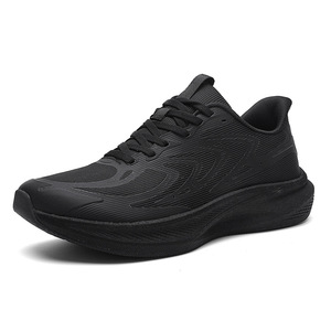 Zapatillas Deportivas de Malla Gris Claro para Hombre, con Cordones, Punta Redonda, Transpirables, Suela de Goma, Entresuela de EVA, para Todas las Temporadas, Casuales - Product Image 3