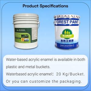 Pintura Acrílica al Agua con Acabado Brillante para Metal, Secado Rápido, Protección Contra Óxido, Bajo VOC - Product Image 5