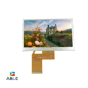 หน้าจอ TFT LCD IPS ขนาด 4.3 นิ้ว ขายส่ง หน้าจอสี 4.3 นิ้ว 40 พิน โมดูลจอแสดงผล 480x272 - Product Image 5