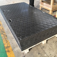 Tapis de protection au sol en HDPE - Tapis d'accès temporaire pour chantiers de construction et équipements lourds avec service de découpe