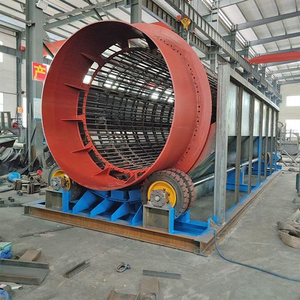 Gestione mobile dei rifiuti solidi urbani, impianto di vaglio a tamburo per il riciclaggio dei rifiuti popolare 2022 in Kuwait - Product Image 3