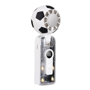 Mini Ventilador de Mano Portátil Plegable Recargable, Recuerdo de Partido de Fútbol, Regalo, Ventilador con Compresa Frí<span class=keywords><strong>a</strong></span> - Product Image 6