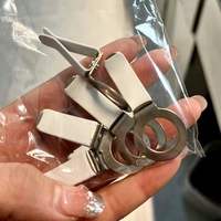 Diffuseur de parfum pour voiture en alliage + silicone noir et blanc, clip de ventilation en fer