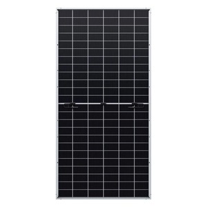 แผงโซลาร์เซลล์แบบโพลีคริสตัลไลน์ LO NGi LR7-72HGD-605M 605kW แบบสองหน้า ขนาด 1400 มม. สำหรับใช้ในบ้าน พร้อมสายเคเบิลผลิตในไต้หวัน - Product Image 2