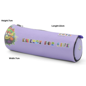 Fornitura del produttore <span class=keywords><strong>astuccio</strong></span> per matite personalizzato viola di grande capacità per studenti - Product Image 2