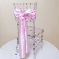 Chaises Chiavari en résine acrylique transparente pour mariages, événements, banquet, restaurant, chaises de salle à manger empilables