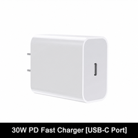 Kit Pengisian Daya Cepat Dual Type C 65W PD dengan Kabel Type C Tahan Lama untuk Laptop, Tablet, dan Ponsel