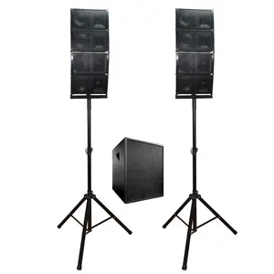 2000W 18 "Subwoofer Profession elles Audio BT Karaoke-Sets Angetriebenes 2,1-Kanal-PA-Lautsprechersystem Array Line-Lautsprecher Bocina Par lante