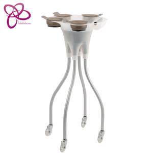 Caja de extensiones de cabello T0144 para salón de belleza, cajas para peluquero con cierre de 360 grados de rotación, color marrón - Product Image 2