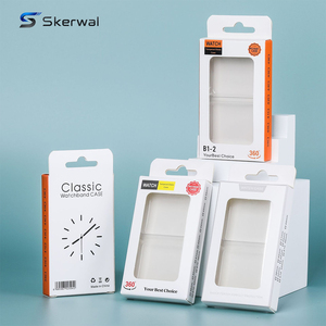 Boîte de rangement universelle premium à double compartiment pour montres connectées <span class=keywords><strong>Apple</strong></span> et Huawei – Étui de protection 2-en-1 - Product Image 1